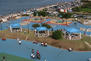 BBQしながらスケボー、バスケ、BMX、釣りも楽しめるのは横須賀市湾岸緑地うみかぜ公園だけ！！